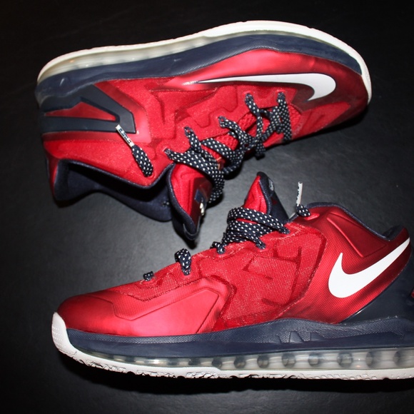 Nike Max LeBron 11 Low Independence Day 642849-614 - Picture 3 of 6